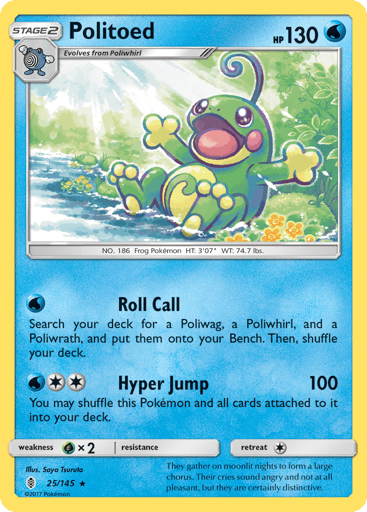 Politoed - Guardians Rising 25