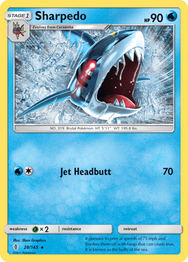 Sharpedo - Guardians Rising 28