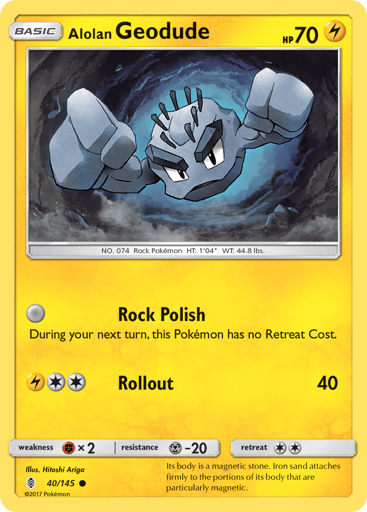 Alolan Geodude - Guardians Rising 40