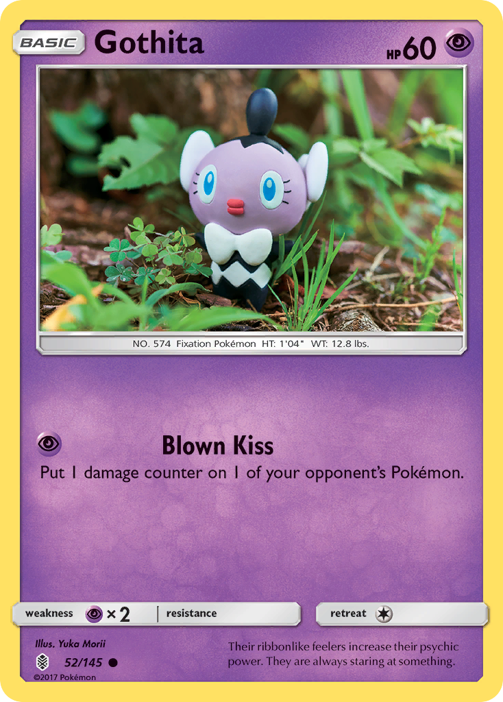 Gothita – Guardians Rising 52/145 Pokémon card