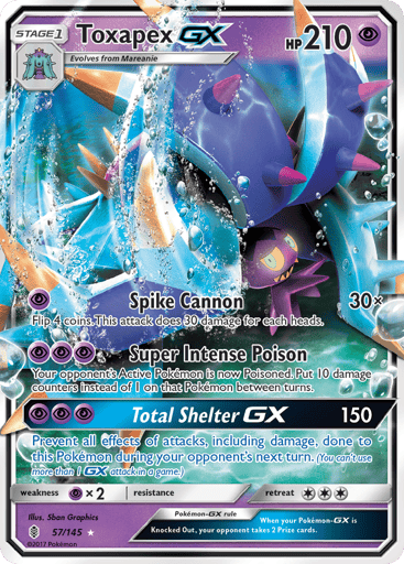 Toxapex-GX - Guardians Rising 57