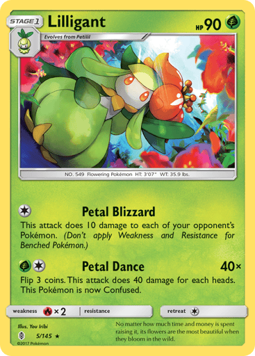 Lilligant - Guardians Rising 5