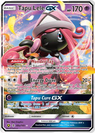 Tapu Lele-GX - Guardians Rising 60a