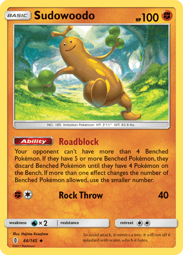 Sudowoodo - Guardians Rising 66