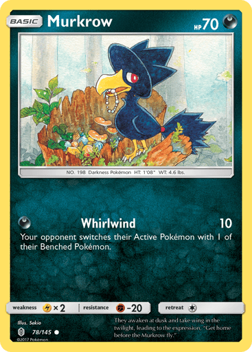 Murkrow - Guardians Rising 78