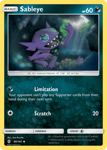 Sableye - Guardians Rising 80