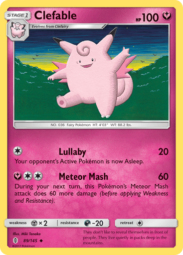 Clefable - Guardians Rising 89