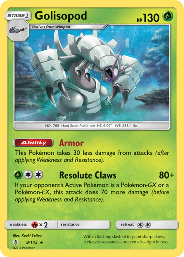 Golisopod - Guardians Rising 9