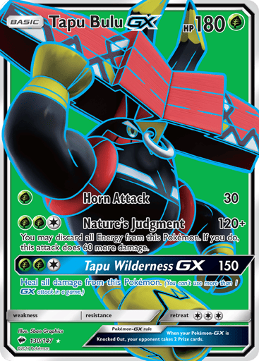 Tapu Bulu-GX - Burning Shadows 130