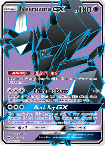 Necrozma-GX - Burning Shadows 134