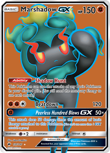 Marshadow-GX - Burning Shadows 137