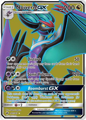 Noivern-GX - Burning Shadows 141