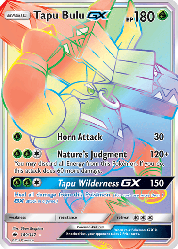 Tapu Bulu-GX - Burning Shadows 149