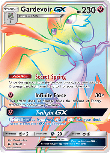Gardevoir-GX - Burning Shadows 159
