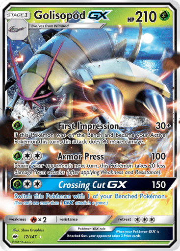 Golisopod-GX - Burning Shadows 17