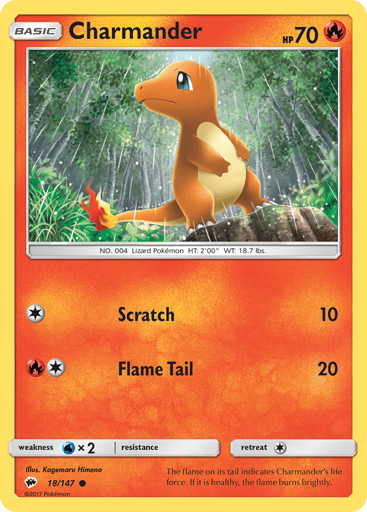Charmander - Burning Shadows 18