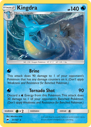 Kingdra - Burning Shadows 31