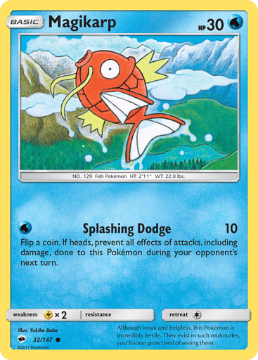 Magikarp - Burning Shadows 32