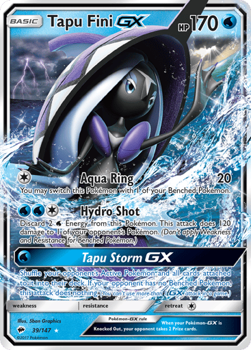 Tapu Fini-GX - Burning Shadows 39