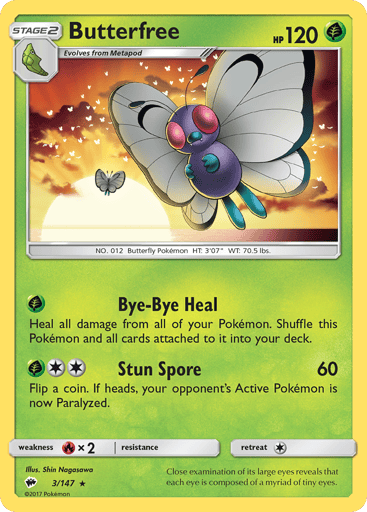 Butterfree - Burning Shadows 3