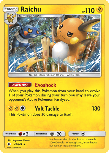 Raichu - Burning Shadows 41
