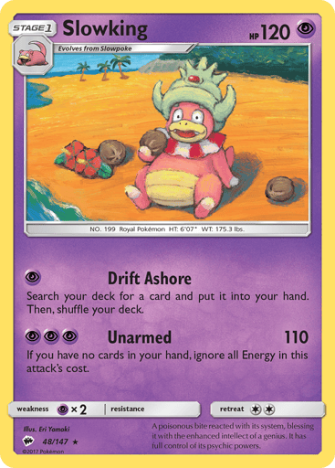 Slowking - Burning Shadows 48