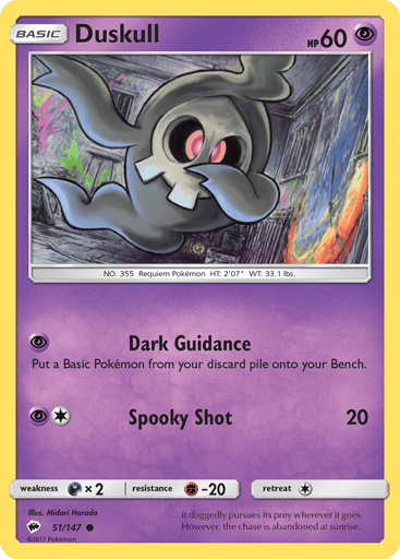 Duskull - Burning Shadows 51