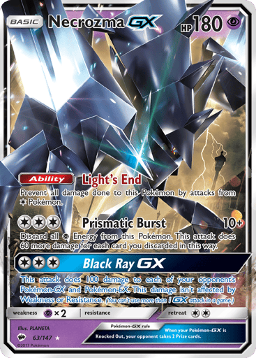 Necrozma-GX - Burning Shadows 63