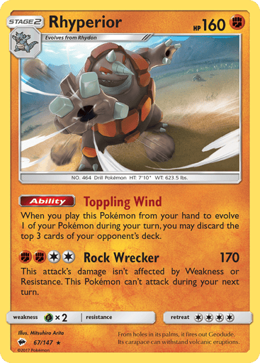Rhyperior - Burning Shadows 67