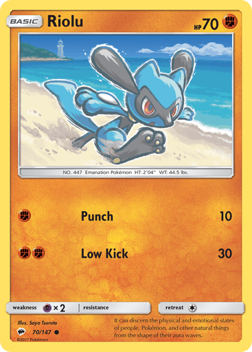 Riolu - Burning Shadows 70