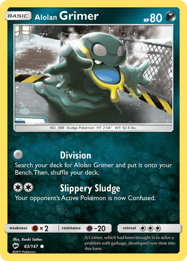 Alolan Grimer - Burning Shadows 83