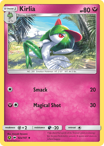 Kirlia - Burning Shadows 92a