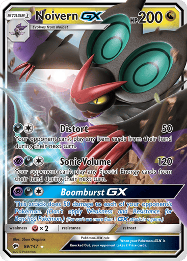 Noivern-GX - Burning Shadows 99