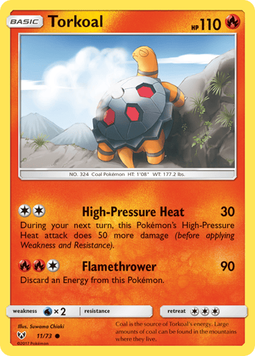 Torkoal - Shining Legends 11