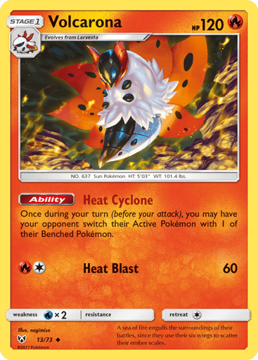 Volcarona - Shining Legends 13