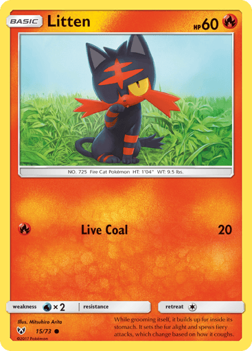 Litten - Shining Legends 15