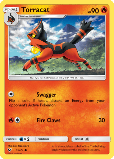 Torracat - Shining Legends 16