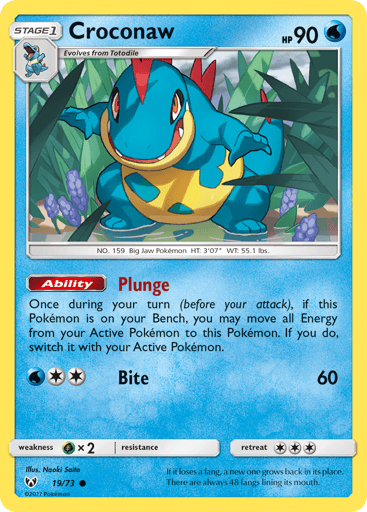 Croconaw - Shining Legends 19