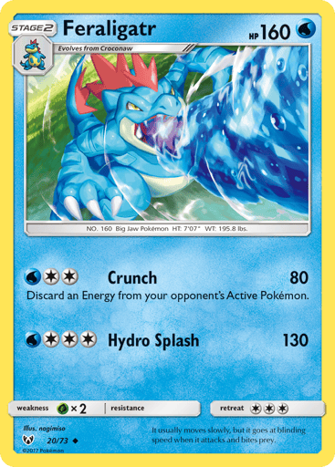 Feraligatr - Shining Legends 20