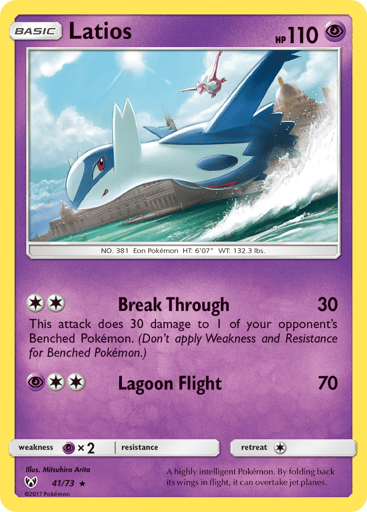 Latios - Shining Legends 41