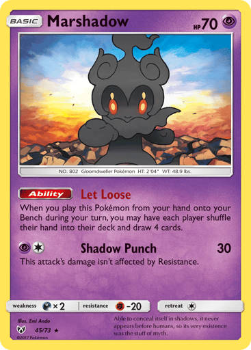 Marshadow - Shining Legends 45