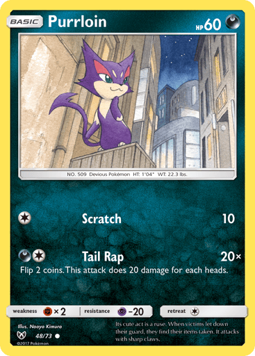 Purrloin - Shining Legends 48
