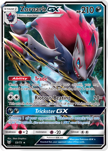 Zoroark-GX - Shining Legends 53