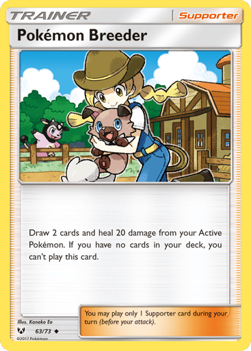 Pokémon Breeder - Shining Legends 63