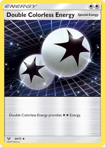 Double Colorless Energy - Shining Legends 69