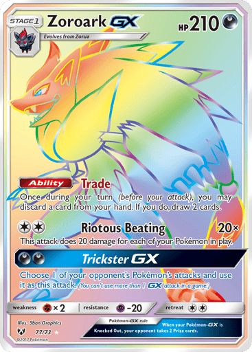 Zoroark-GX - Shining Legends 77