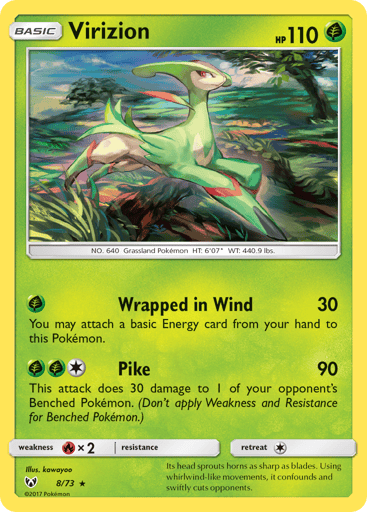 Virizion - Shining Legends 8