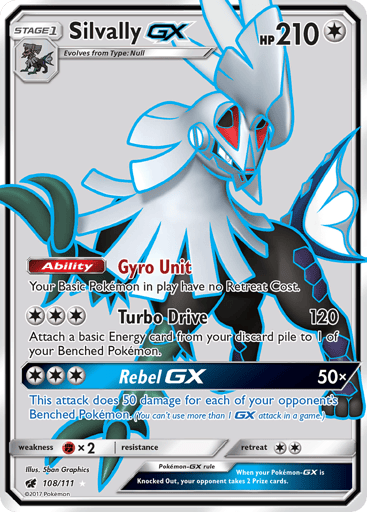 Silvally-GX - Crimson Invasion 108