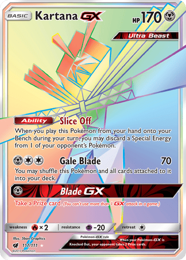 Kartana-GX - Crimson Invasion 117