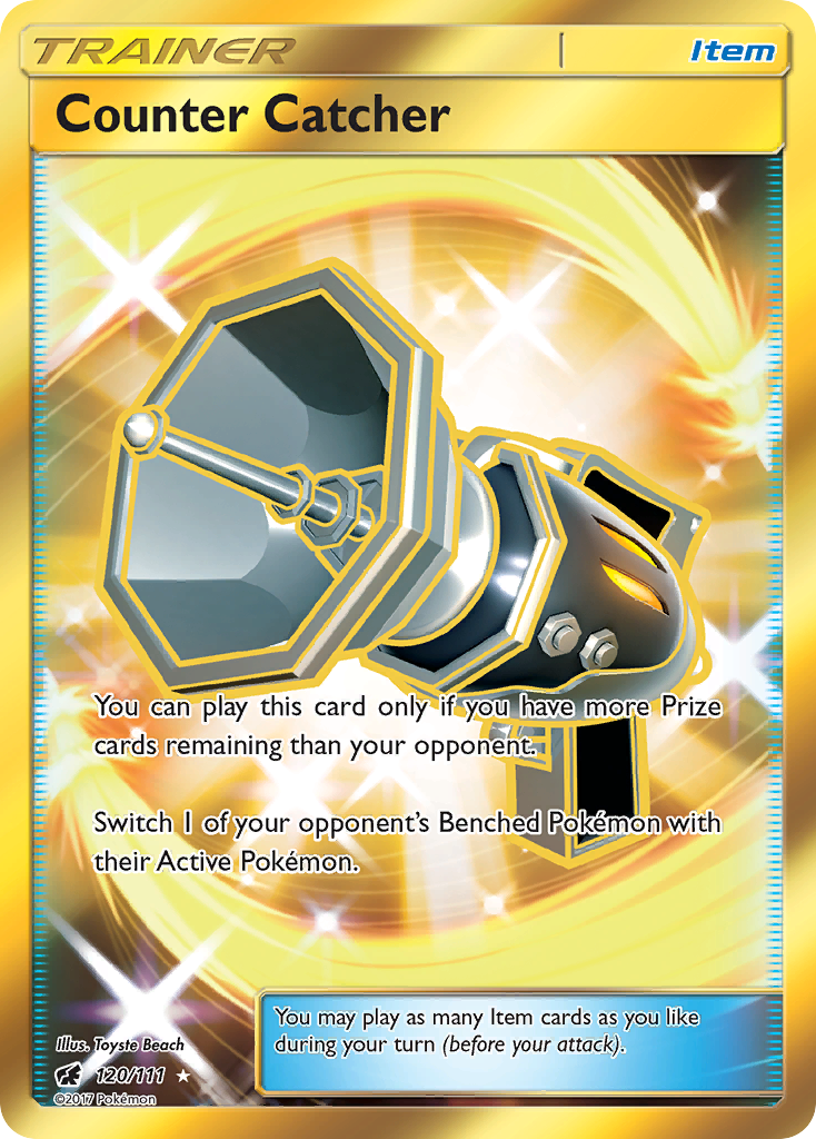 Counter Catcher – Crimson Invasion 120/111 Pokémon card